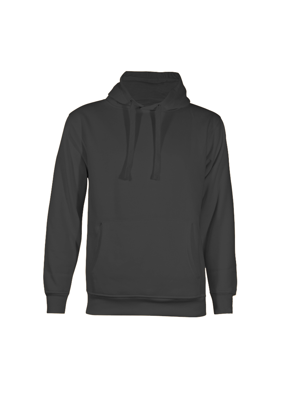 Sudadera negra con capucha personalizada