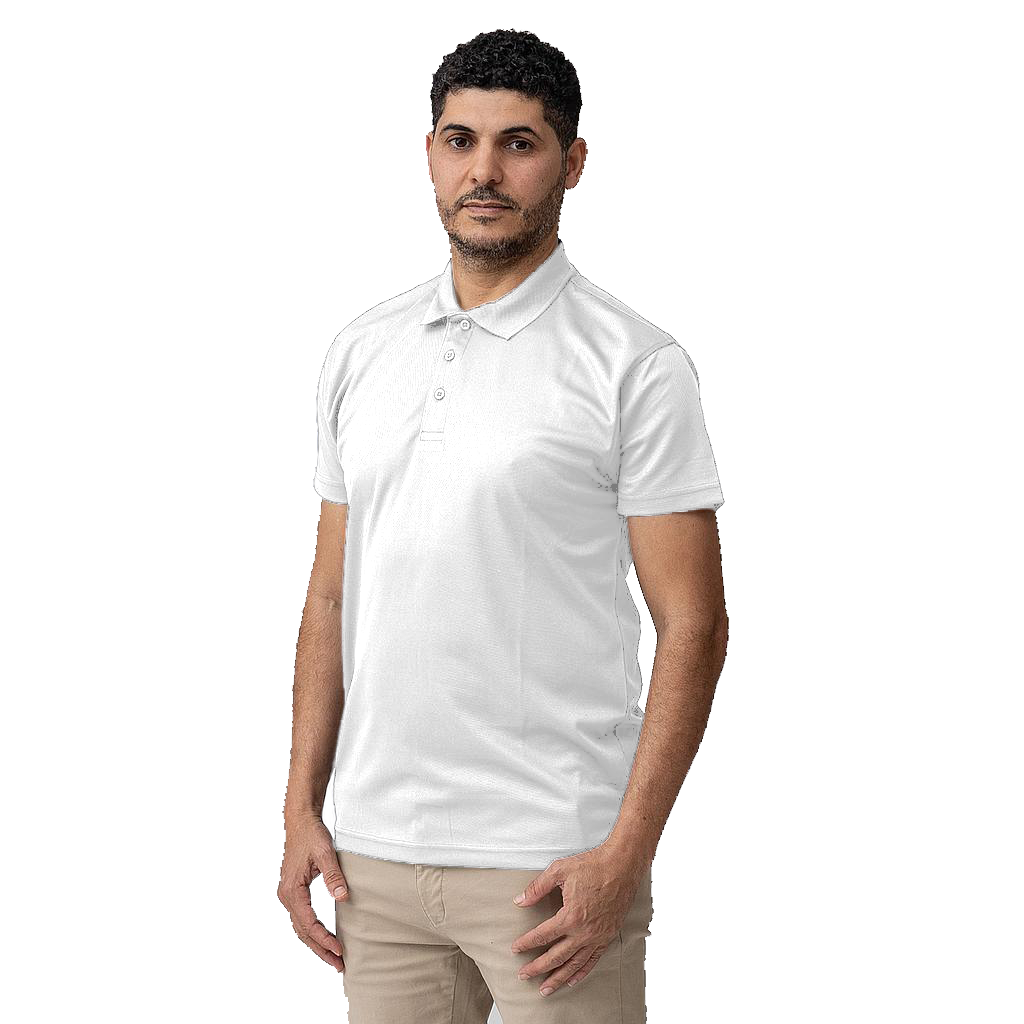 Polo blanco personalizado