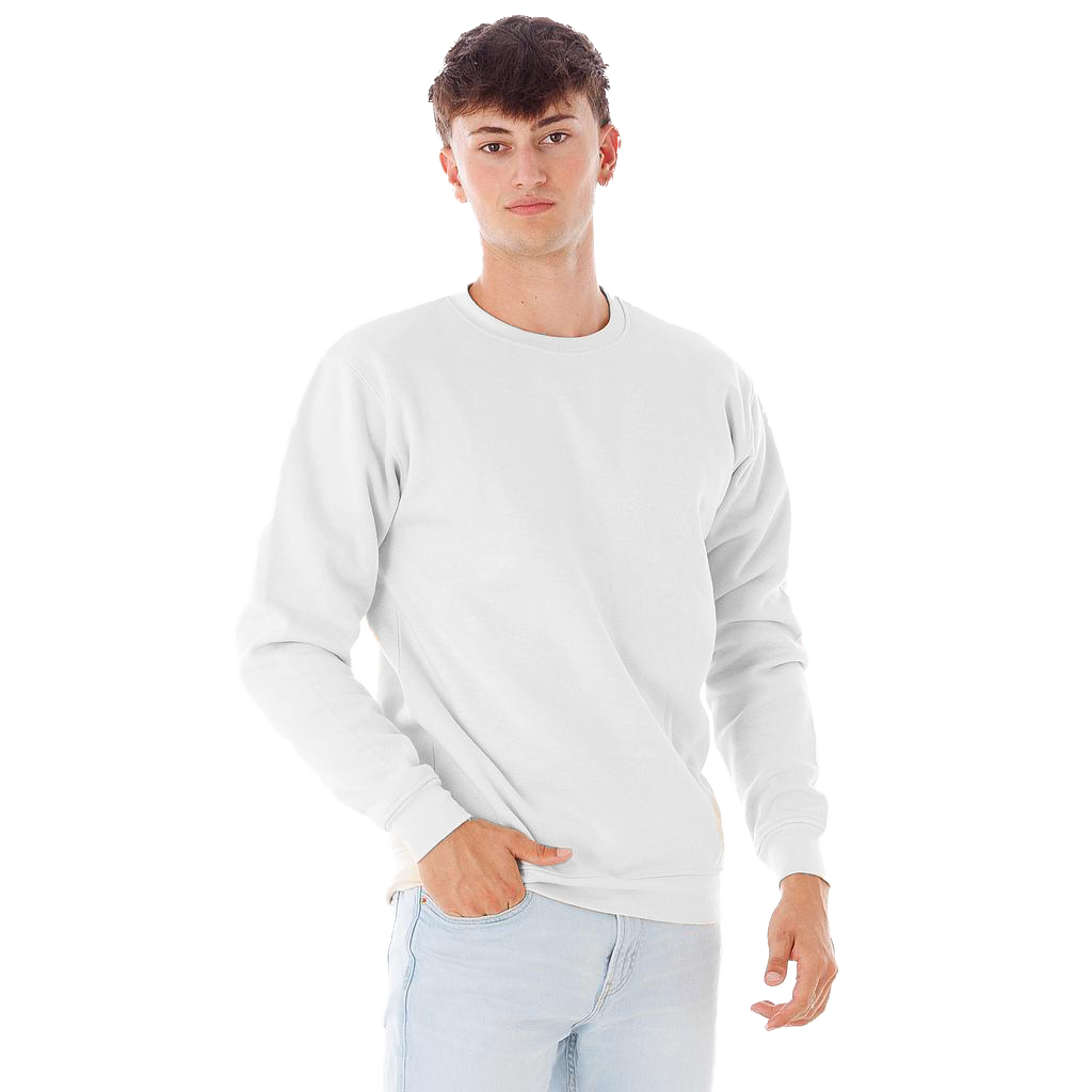 Sudadera blanca personalizada